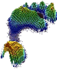 3D foot showing areas of high pressure