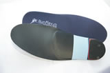 Custom made full length running orthotics